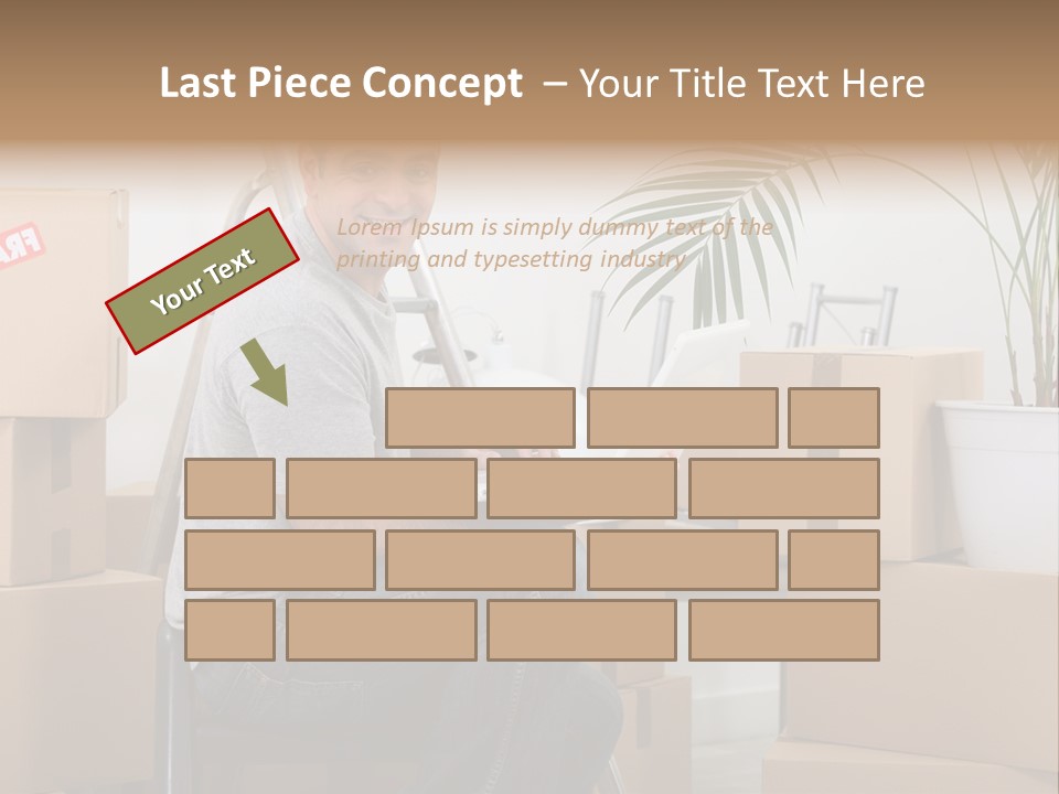 Flat Help Helpful PowerPoint Template