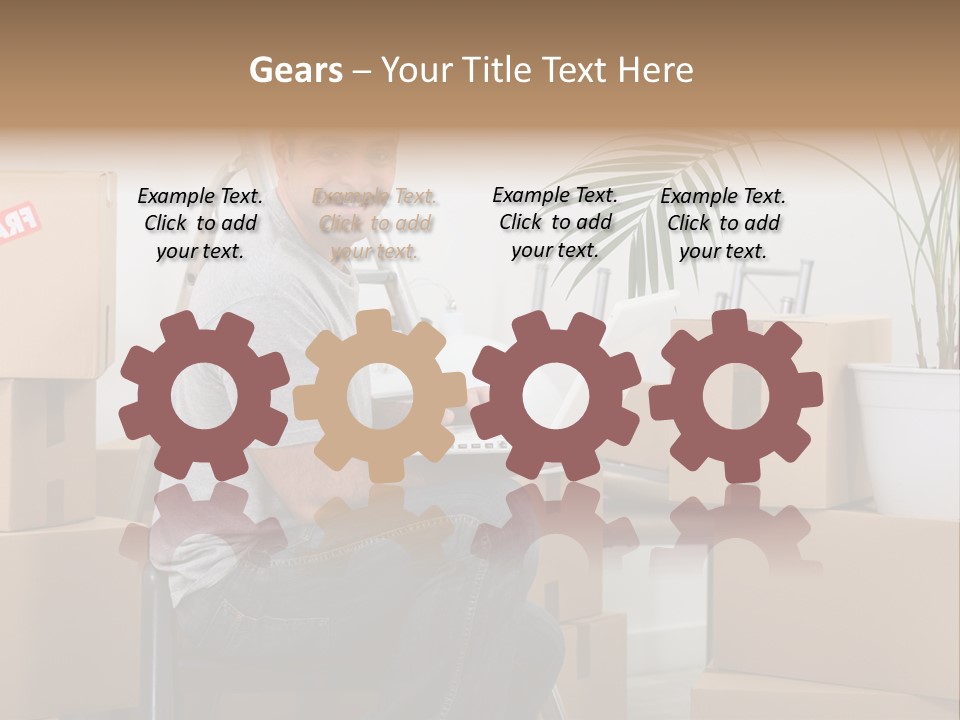 Flat Help Helpful PowerPoint Template