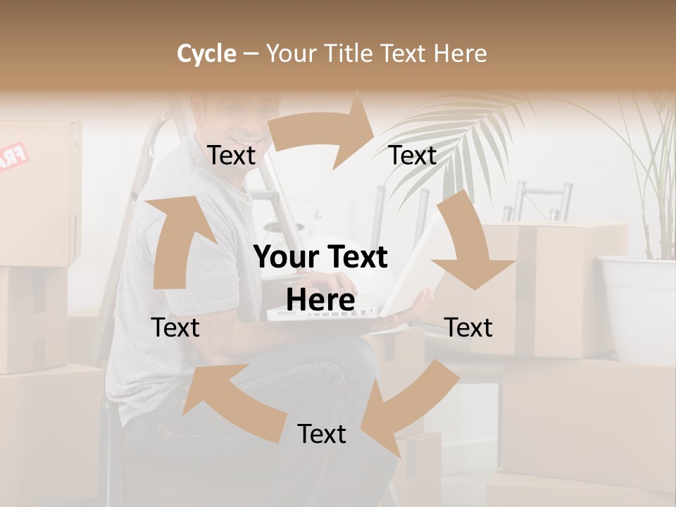 Flat Help Helpful PowerPoint Template
