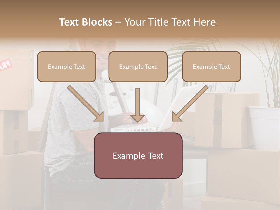 Flat Help Helpful PowerPoint Template
