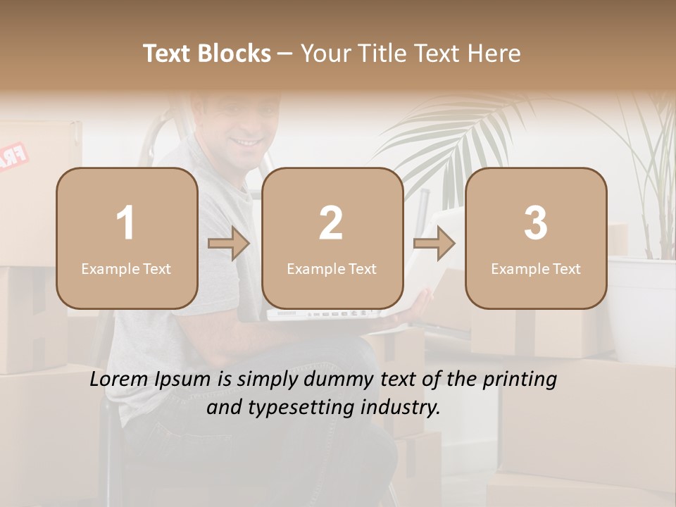 Flat Help Helpful PowerPoint Template
