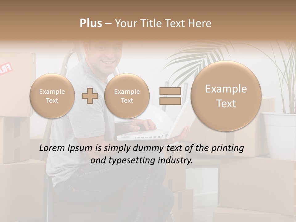 Flat Help Helpful PowerPoint Template