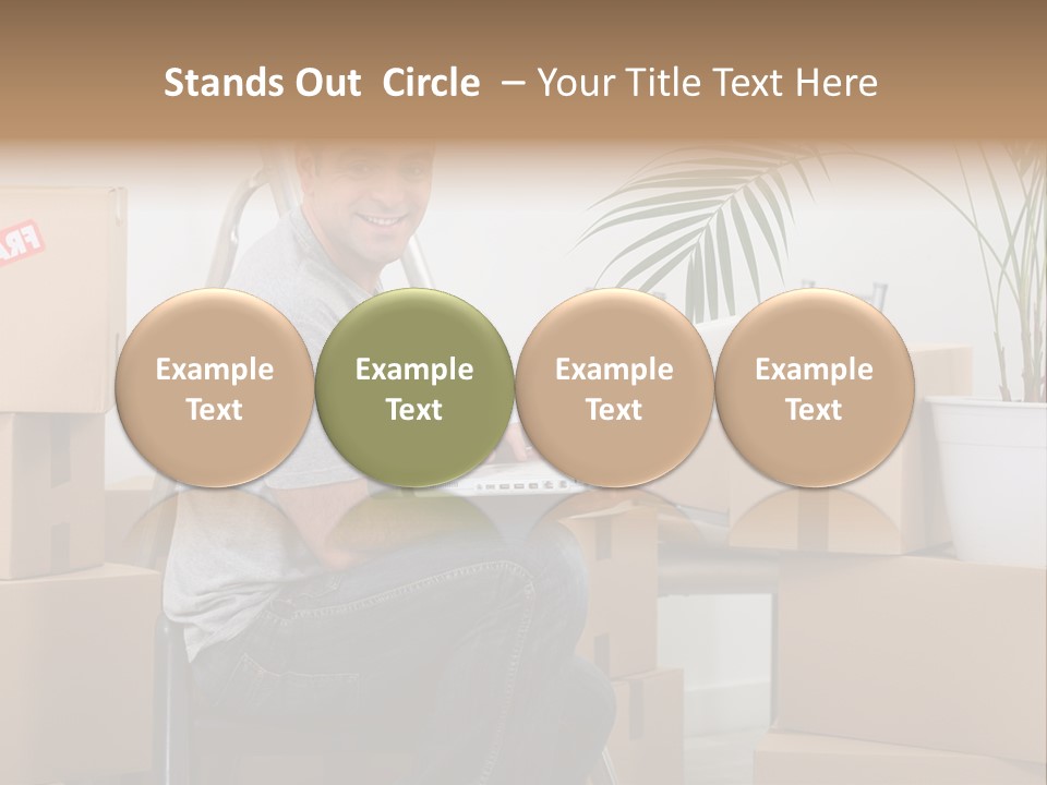 Flat Help Helpful PowerPoint Template