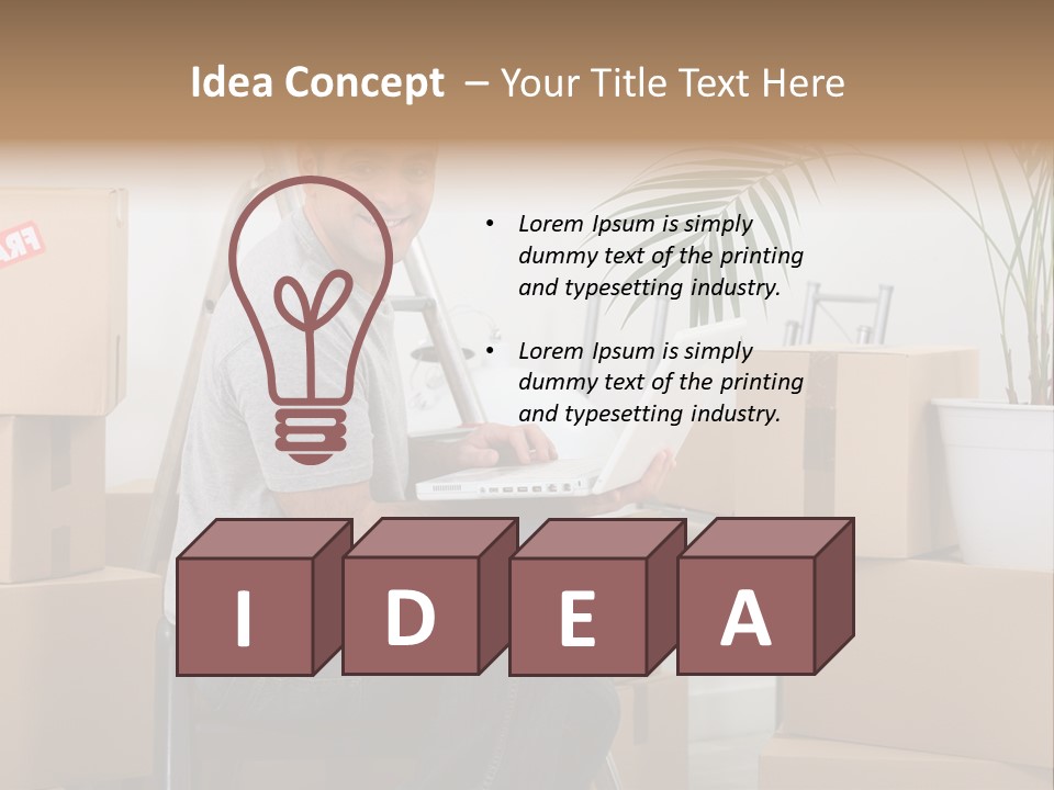 Flat Help Helpful PowerPoint Template