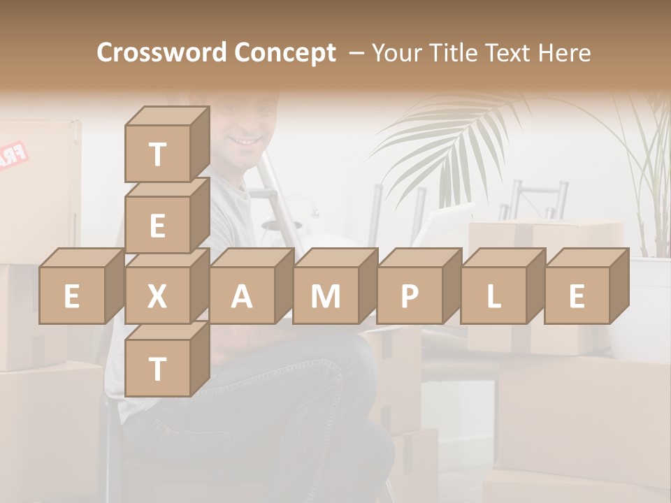 Flat Help Helpful PowerPoint Template
