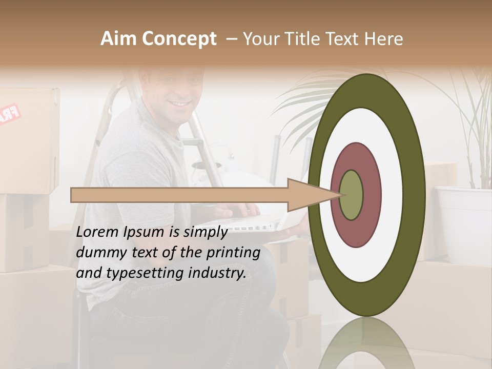 Flat Help Helpful PowerPoint Template