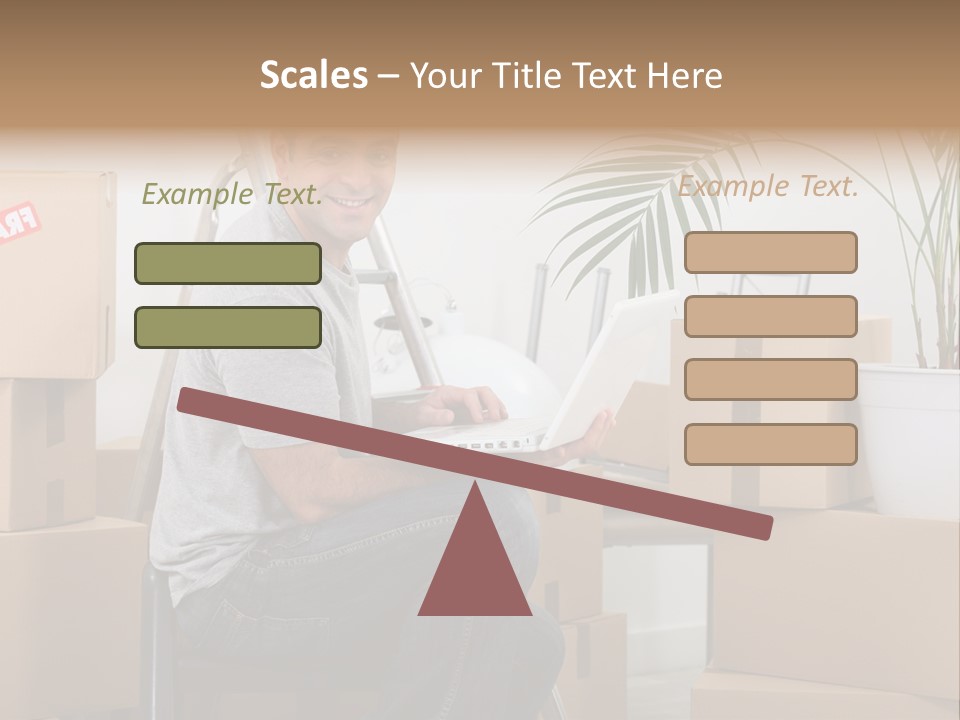 Flat Help Helpful PowerPoint Template