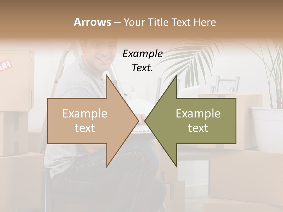 Flat Help Helpful PowerPoint Template