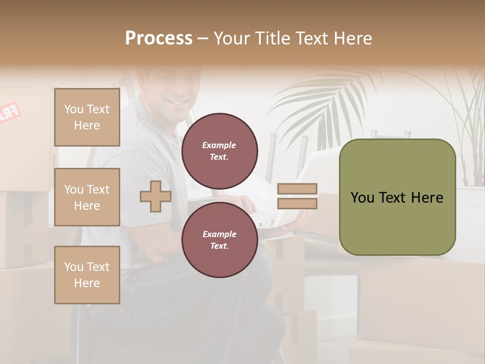 Flat Help Helpful PowerPoint Template