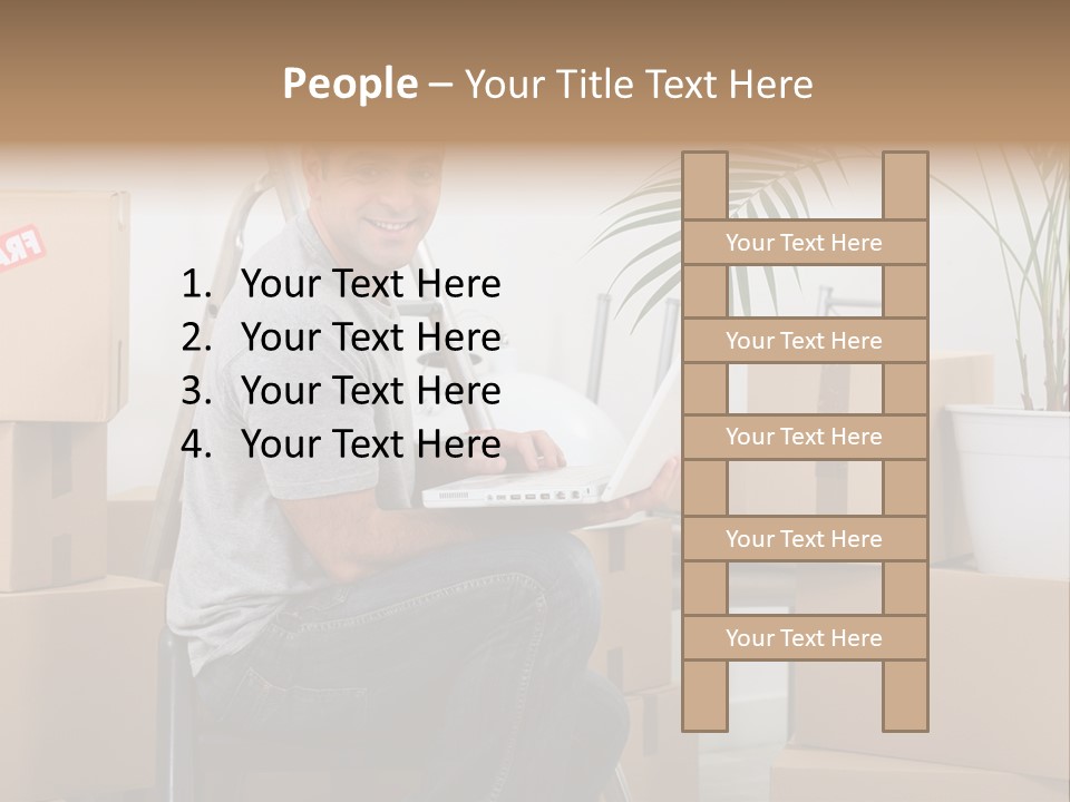 Flat Help Helpful PowerPoint Template