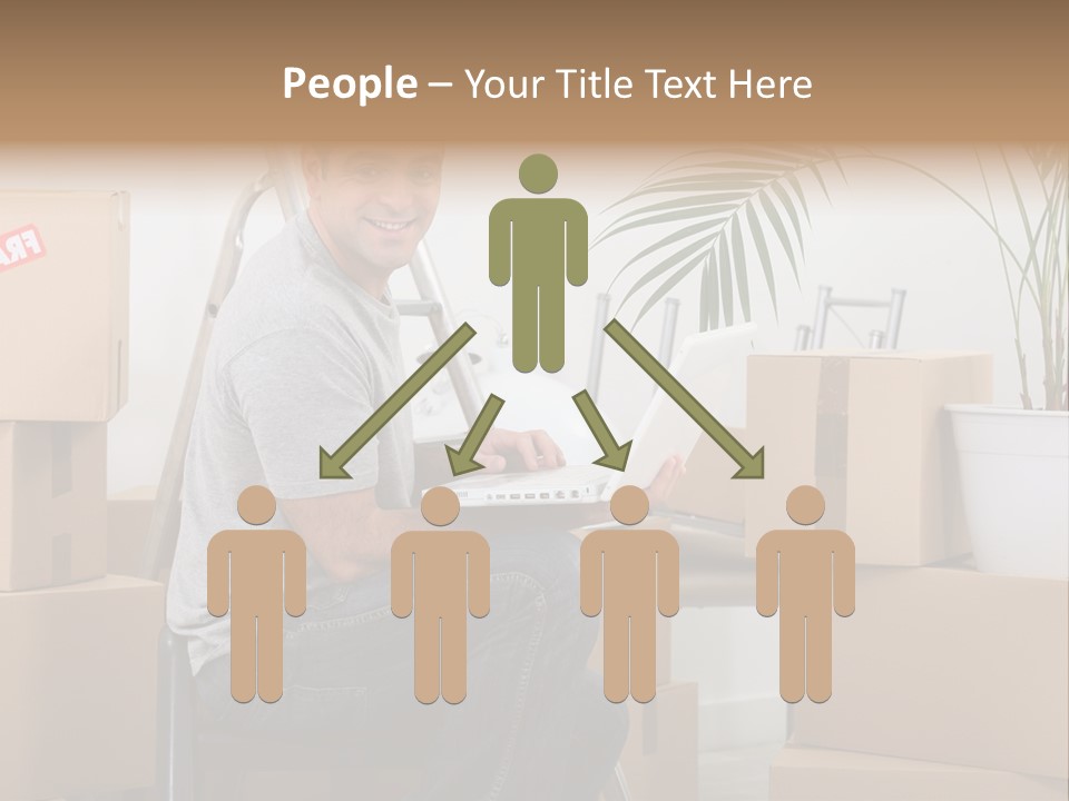 Flat Help Helpful PowerPoint Template