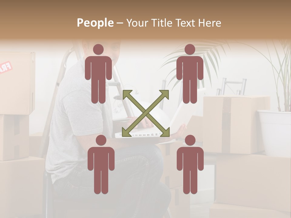 Flat Help Helpful PowerPoint Template