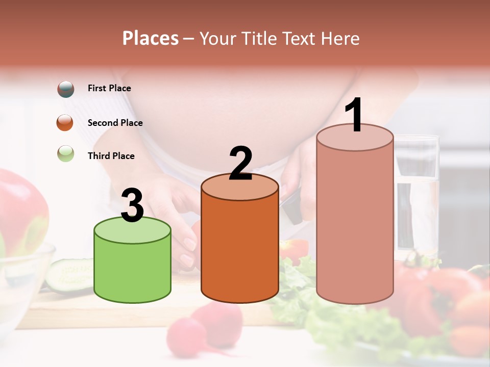 Mother People Vegetables PowerPoint Template