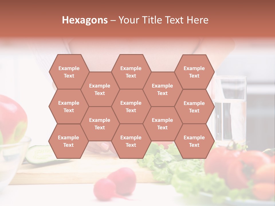 Mother People Vegetables PowerPoint Template