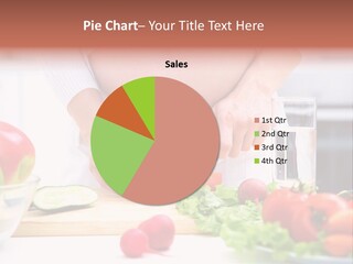 Mother People Vegetables PowerPoint Template