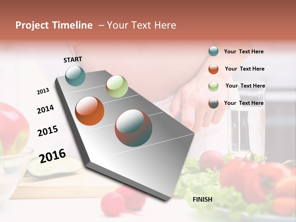 Mother People Vegetables PowerPoint Template