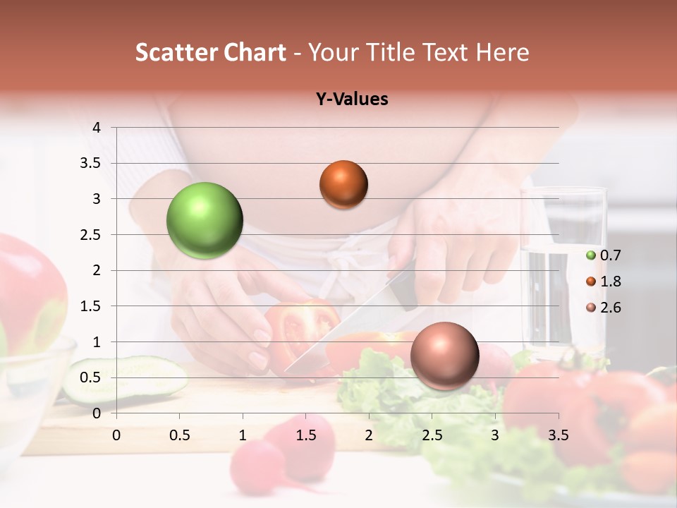 Mother People Vegetables PowerPoint Template