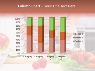 Mother People Vegetables PowerPoint Template