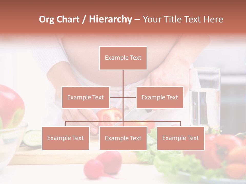 Mother People Vegetables PowerPoint Template
