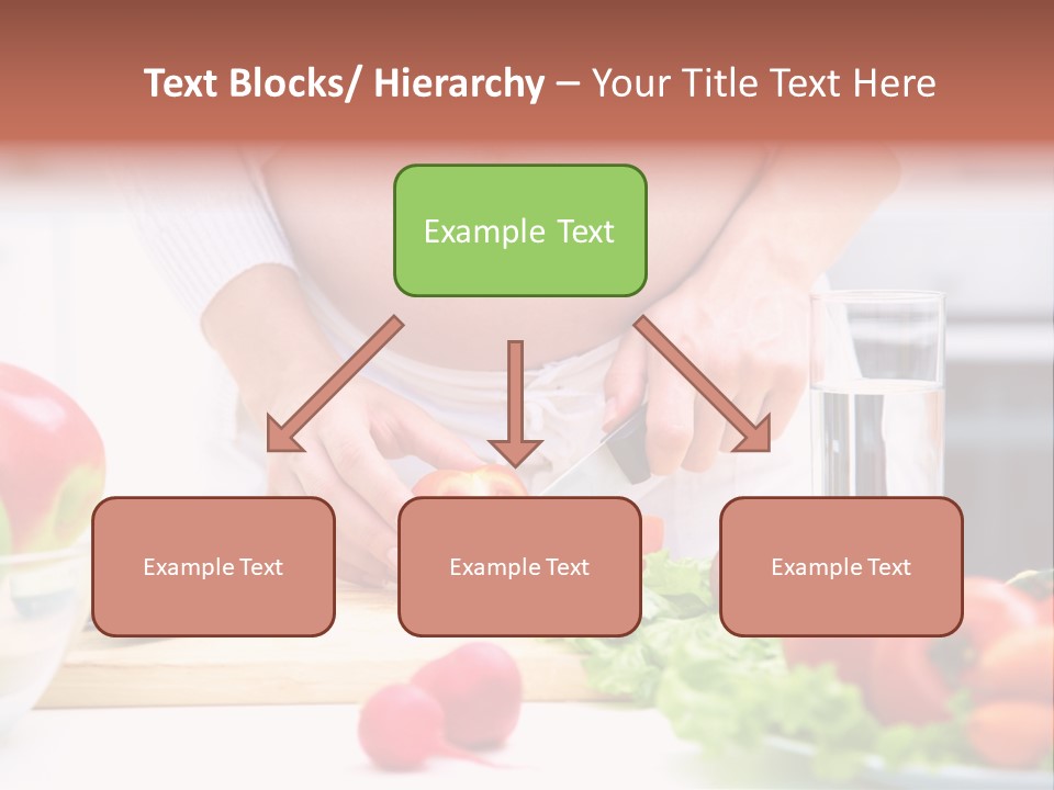 Mother People Vegetables PowerPoint Template