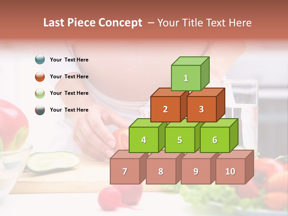 Mother People Vegetables PowerPoint Template