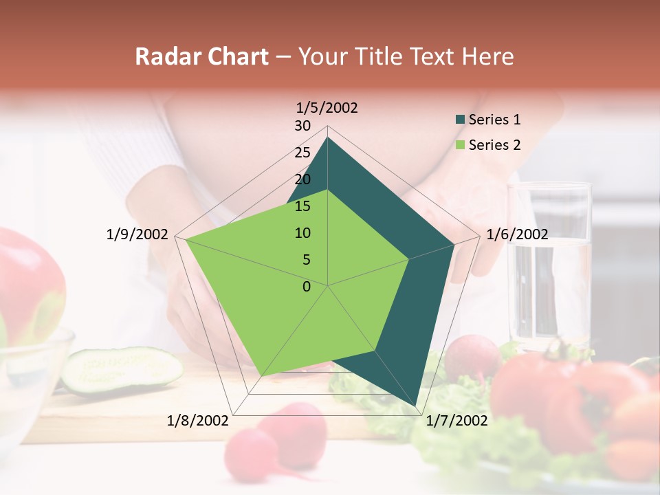 Mother People Vegetables PowerPoint Template