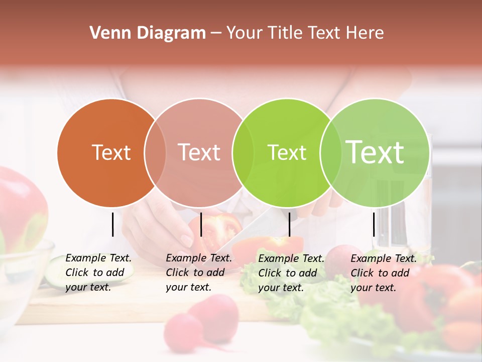 Mother People Vegetables PowerPoint Template