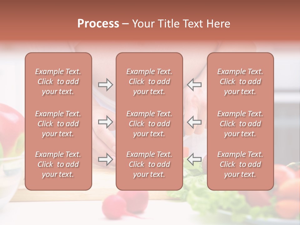 Mother People Vegetables PowerPoint Template