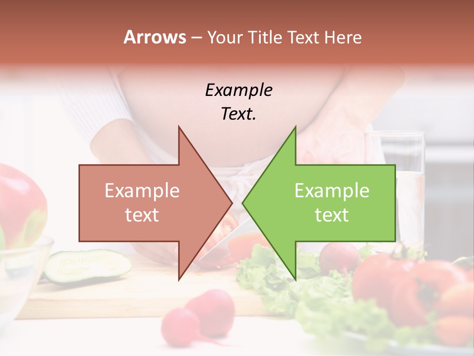 Mother People Vegetables PowerPoint Template