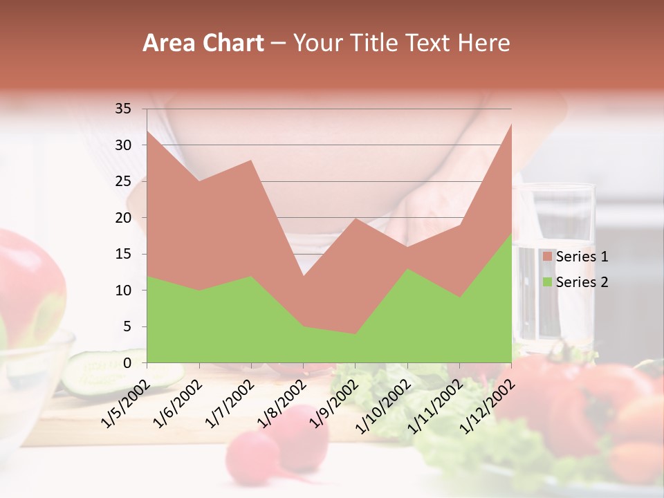 Mother People Vegetables PowerPoint Template