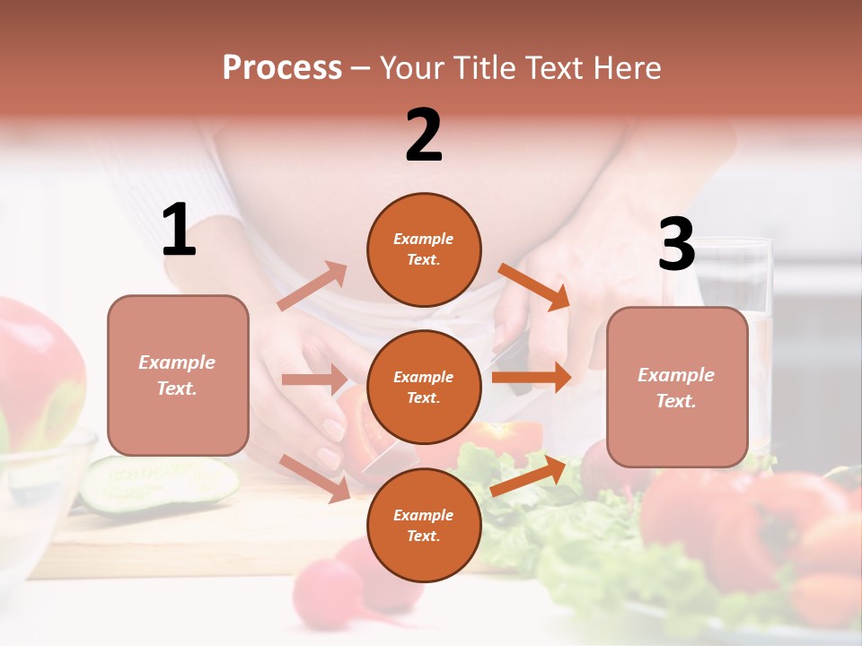 Mother People Vegetables PowerPoint Template