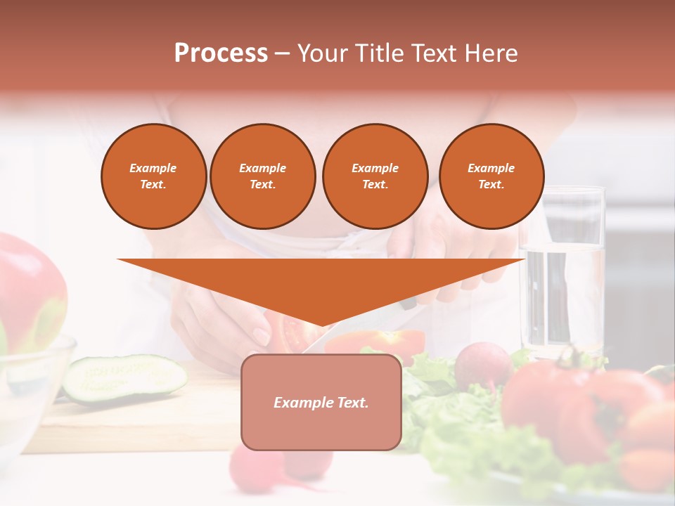 Mother People Vegetables PowerPoint Template