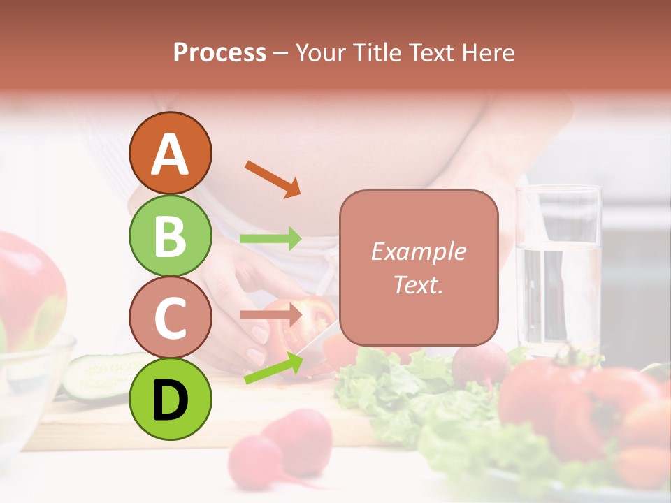 Mother People Vegetables PowerPoint Template