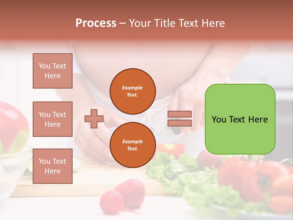 Mother People Vegetables PowerPoint Template