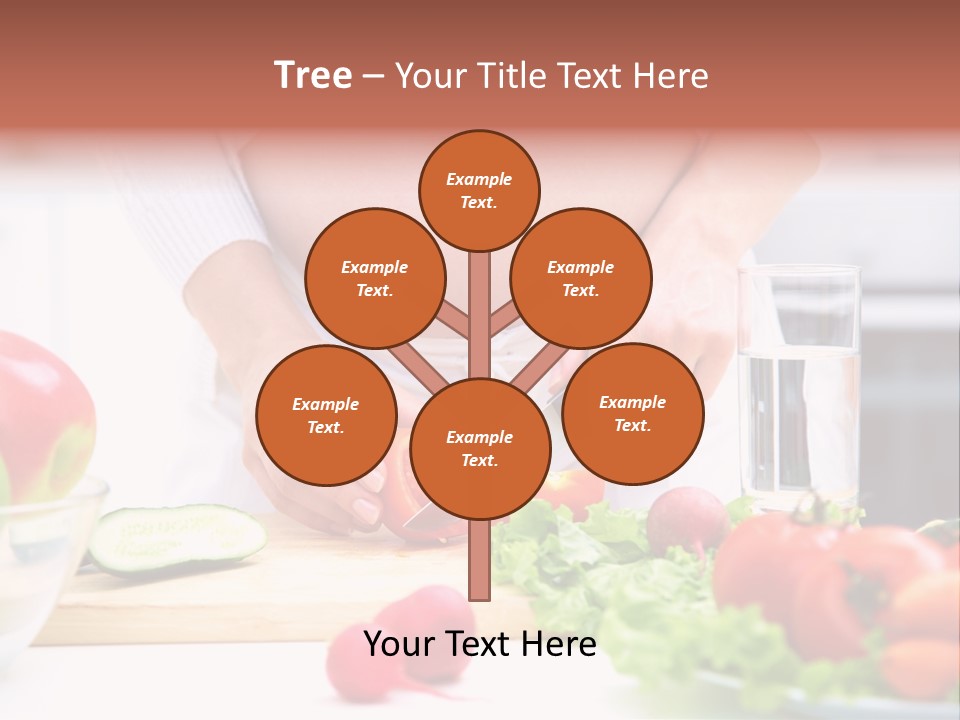 Mother People Vegetables PowerPoint Template