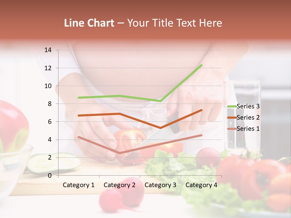 Mother People Vegetables PowerPoint Template