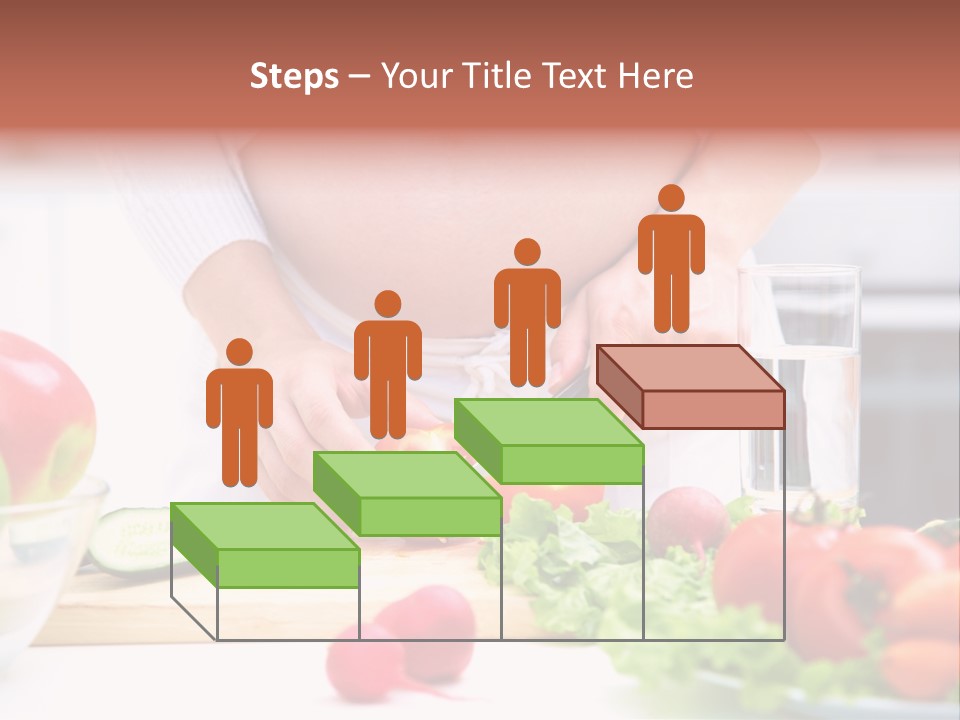 Mother People Vegetables PowerPoint Template