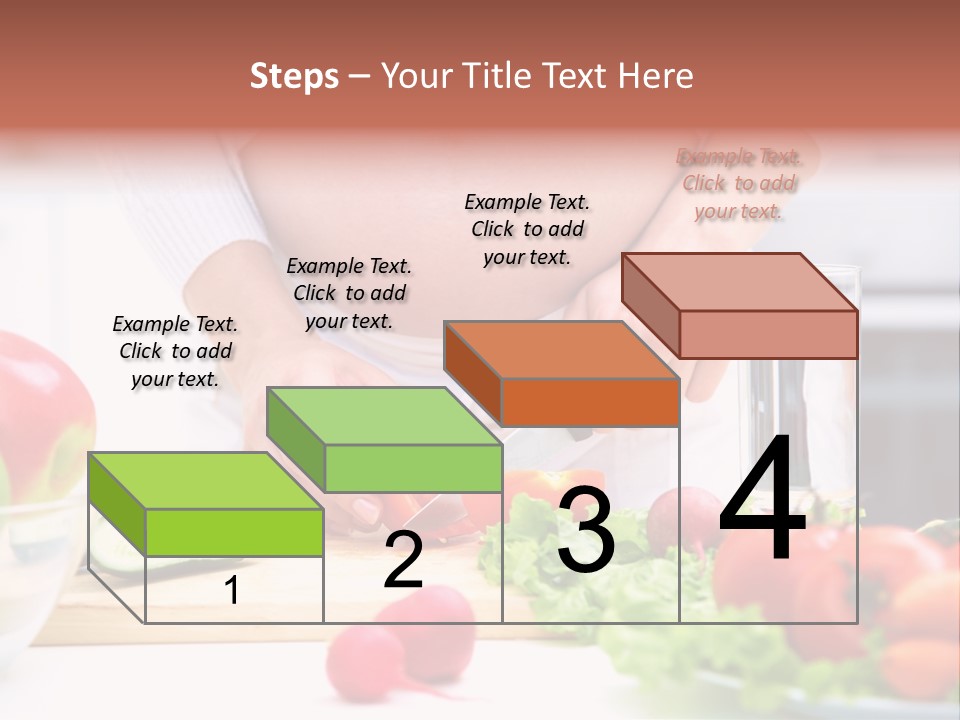 Mother People Vegetables PowerPoint Template