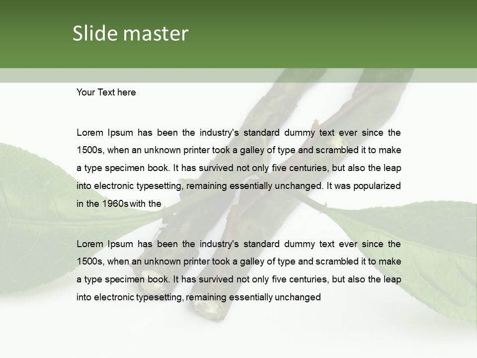 Cultural Health Scent PowerPoint Template