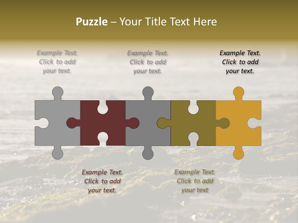 Reef Water Shore PowerPoint Template