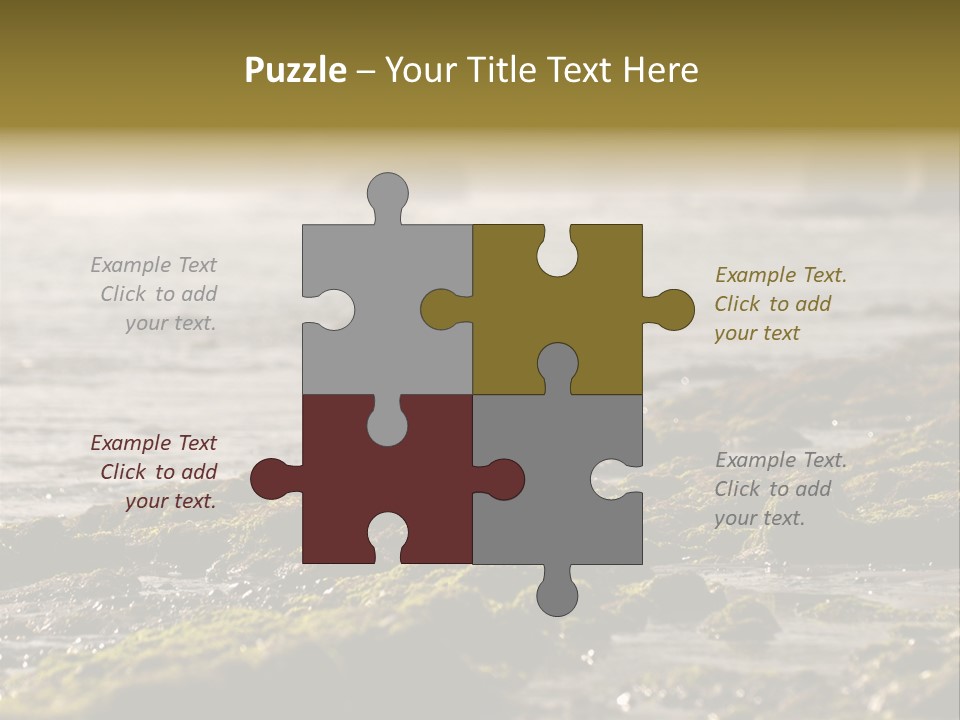 Reef Water Shore PowerPoint Template