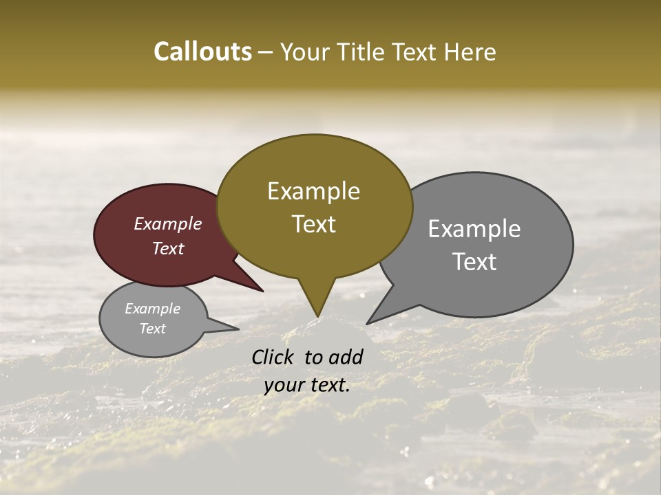 Reef Water Shore PowerPoint Template