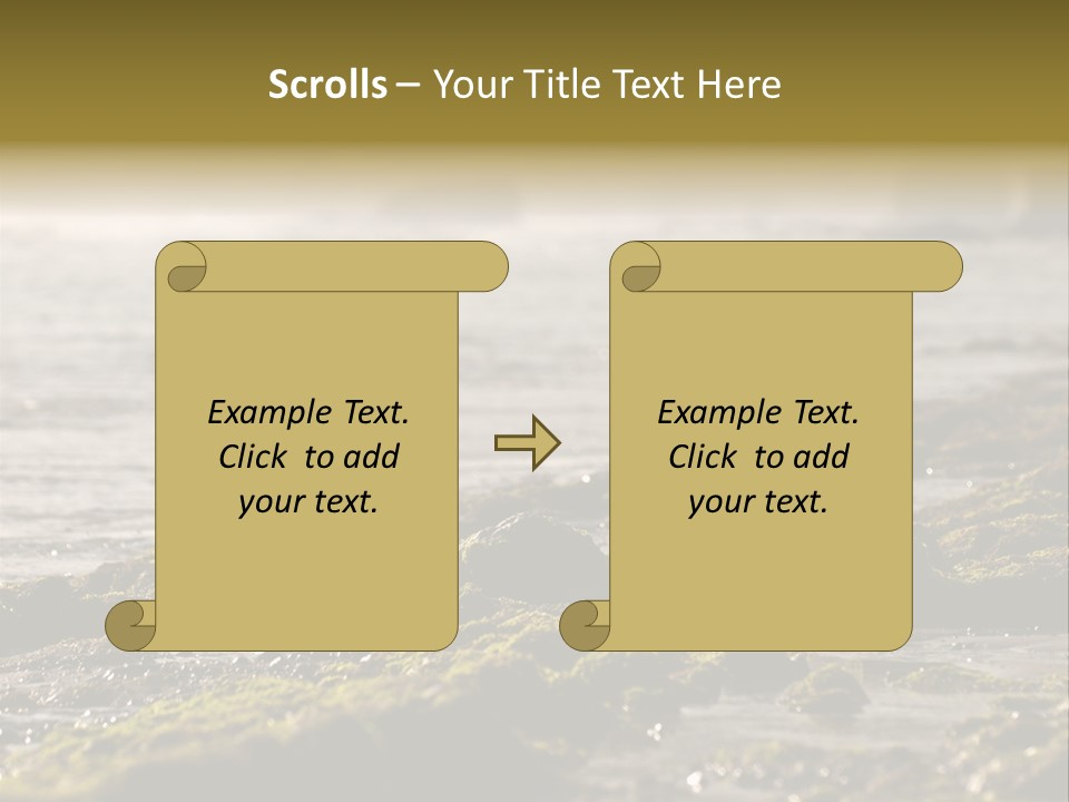 Reef Water Shore PowerPoint Template