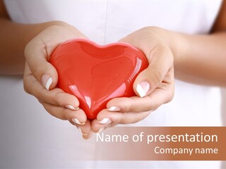 Caucasian Goodness Valentine PowerPoint Template