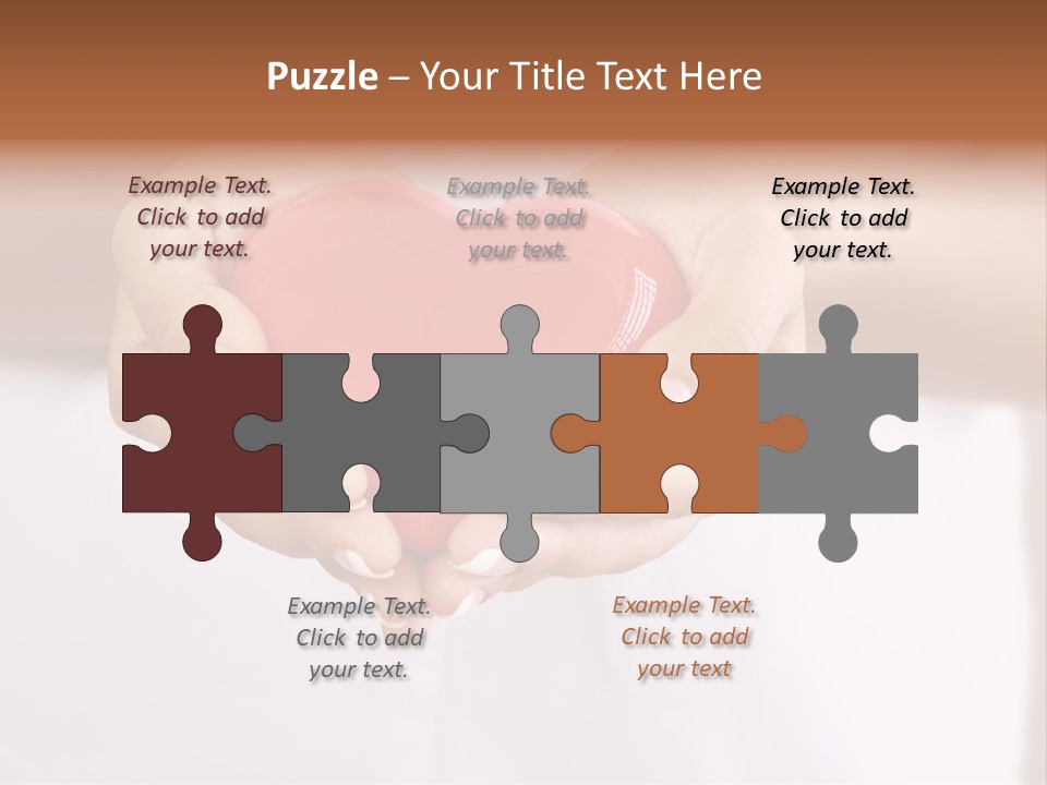 Caucasian Goodness Valentine PowerPoint Template