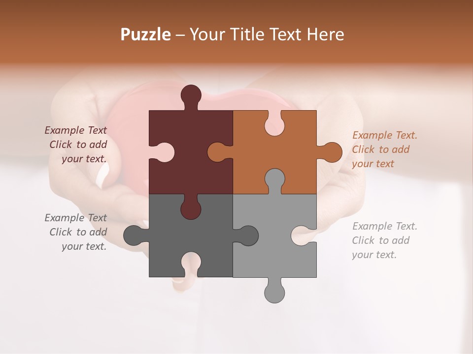 Caucasian Goodness Valentine PowerPoint Template