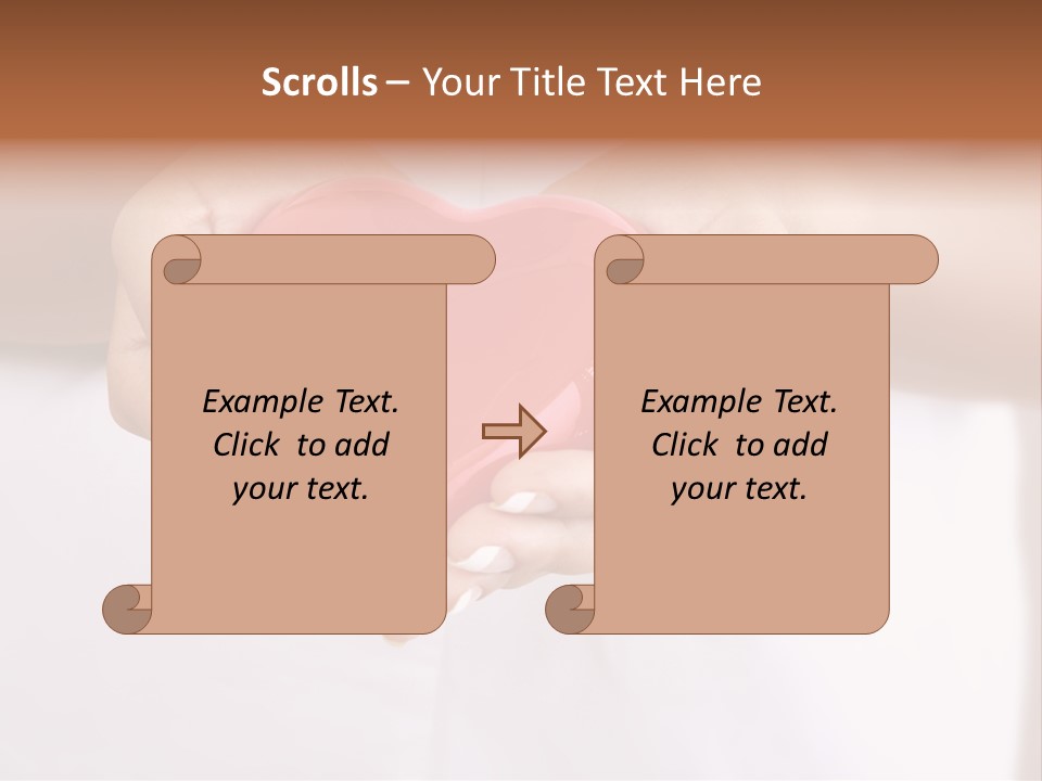 Caucasian Goodness Valentine PowerPoint Template