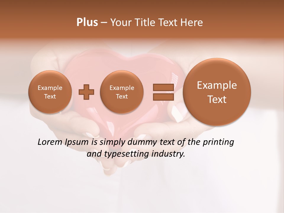 Caucasian Goodness Valentine PowerPoint Template