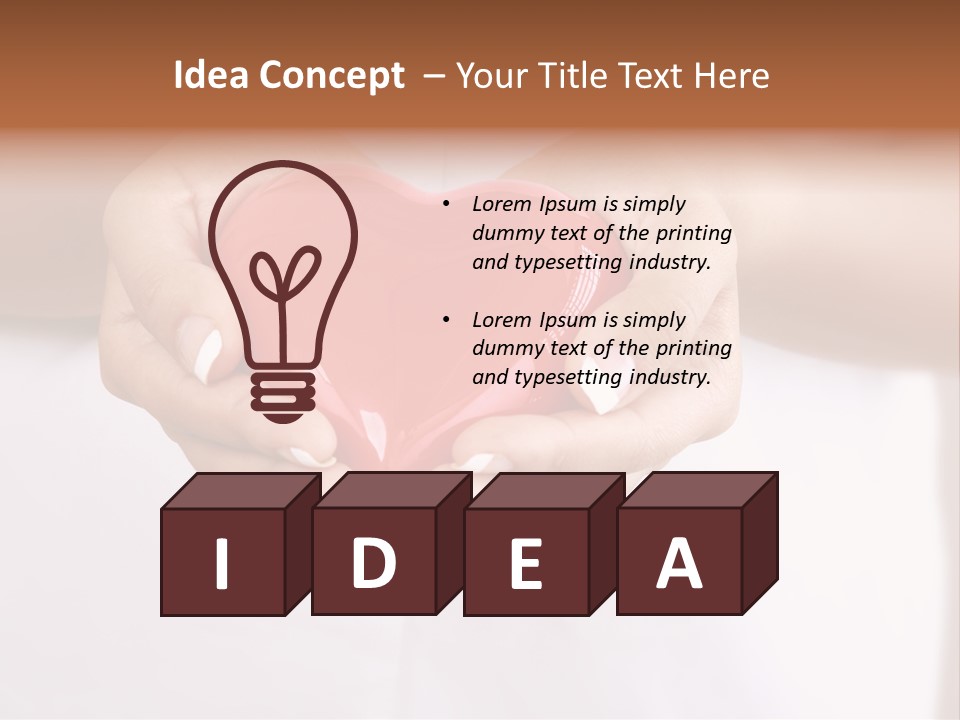 Caucasian Goodness Valentine PowerPoint Template