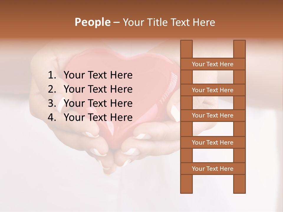Caucasian Goodness Valentine PowerPoint Template